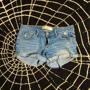 Abercrombie and Fitch blue shorts